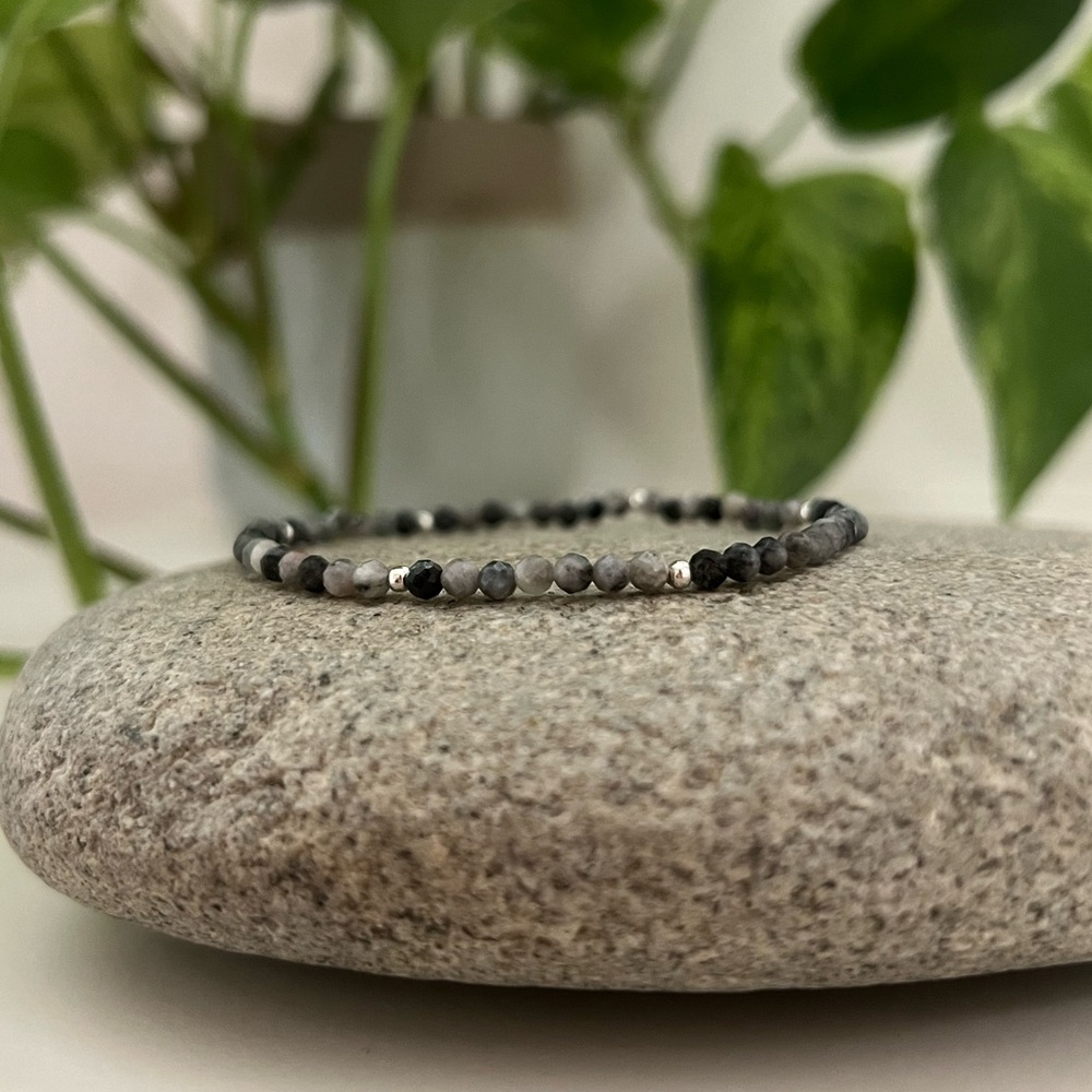 NWT 925 Sterling Silver Emerald Bracelet π - Picture 9 of 14